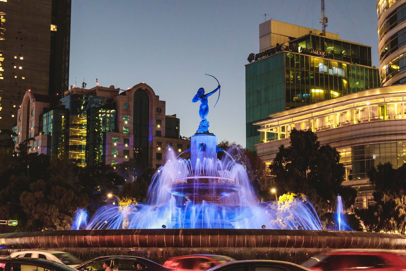 Glorieta de la Palma / Diana Cazadora